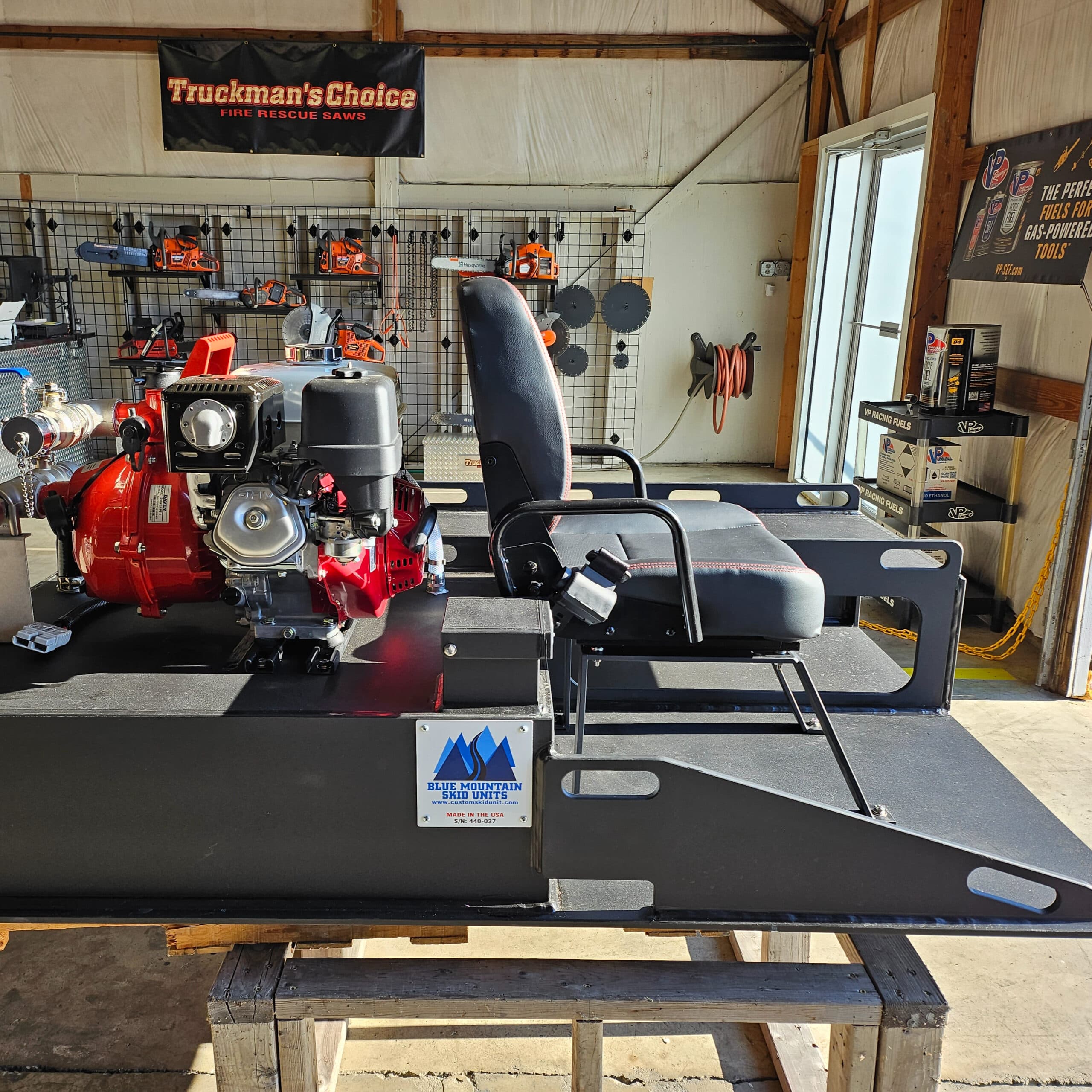 EFES service shop and equipment workspace in Lemoyne, Pennsylvania